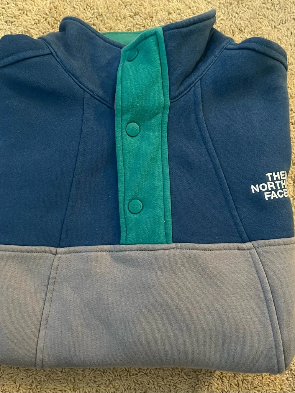 The North Face Men’s Alphabet City Fleece Snap Pullover